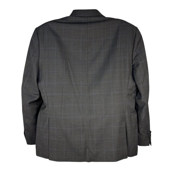 Lauren Ralph Lauren Mens Plaid Wool Blend Blazer 46R Gray - Picture 2 of 5